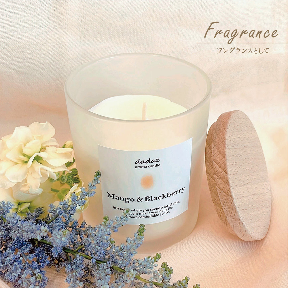 アロマキャンドル＜ホワイトローズ＆リリー＞｜dadaz公式サイト