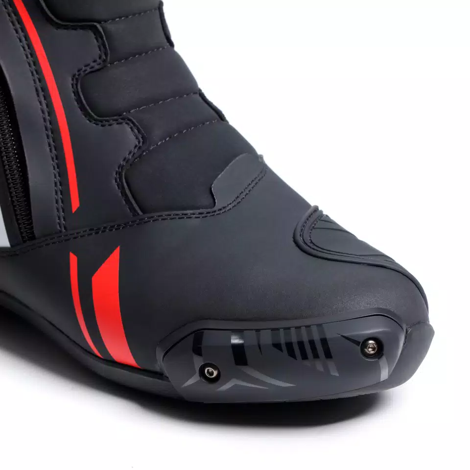S-TR1 MEN'S MOTORCYCLE BOOTS - BLACK/RED/WHITE | TCX