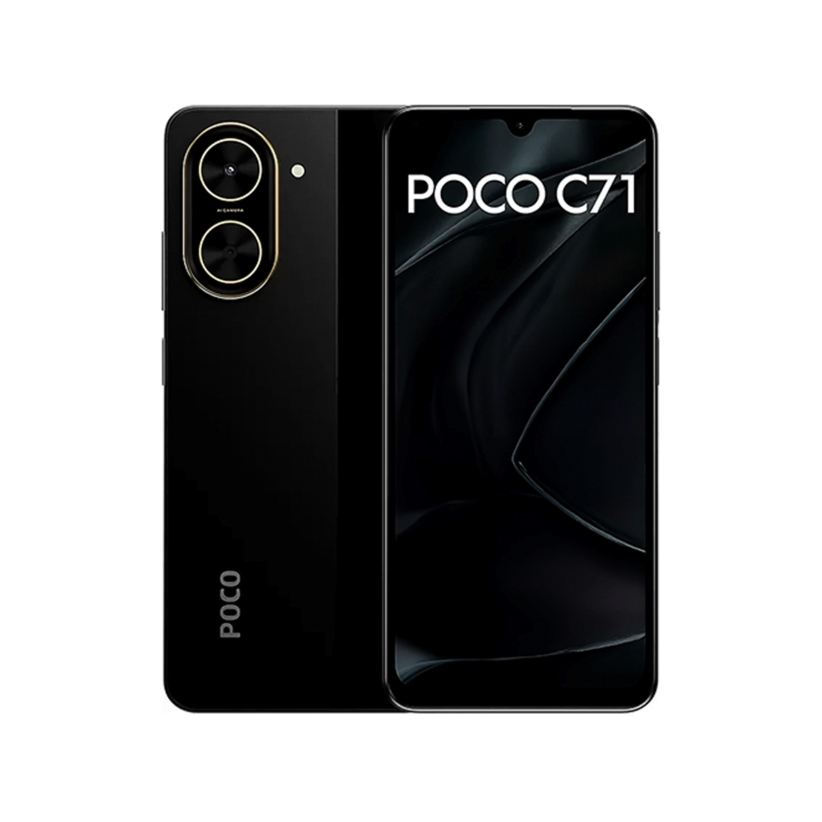 Buy Xiaomi Poco C71 Dual Sim 4GB RAM 128GB Black POCOC71128BK – Dakauf