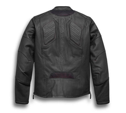 Men's FXRG Perforated Leather Jacket - 98057-19VM – Darling Downs