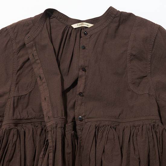 Curensology]レイヤードギャザーブラウス | KOBUNSHA SELECT SHOP
