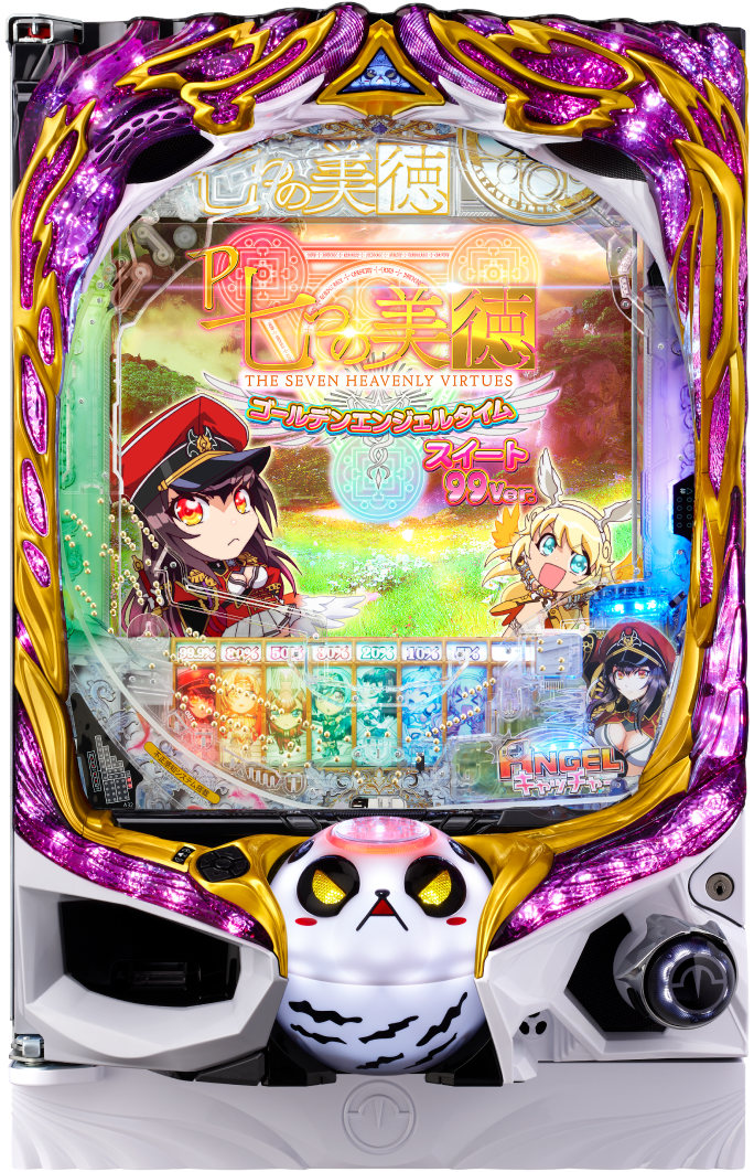 P 七つの美徳 ゴールデンエンジェルタイム スイート99Ver.｜ぱちんこ