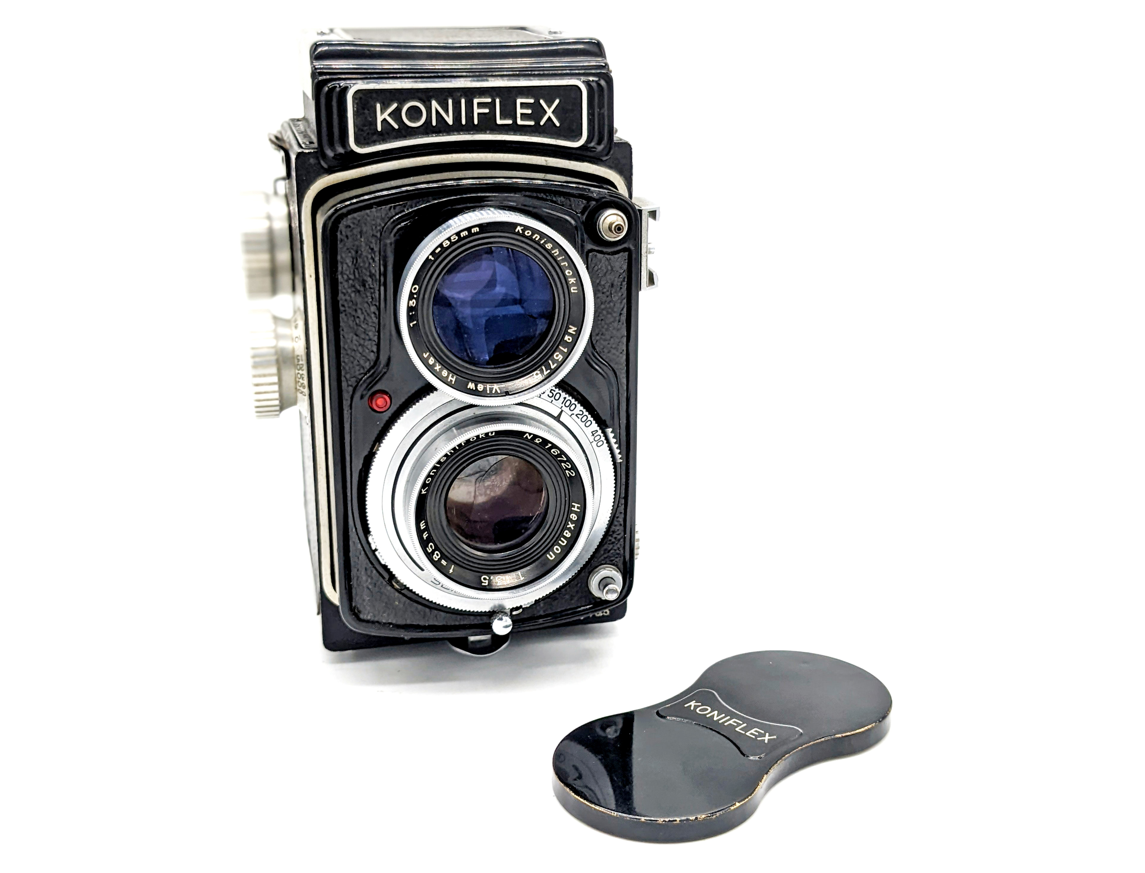コニカ KONIFLEX 二眼レフカメラ フィルムカメラ Hexanon