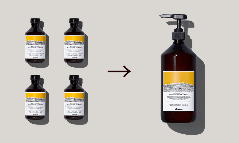 専用ポンプ付き】ナチュラルテック シャンプー＜N＞ プロ | Davines