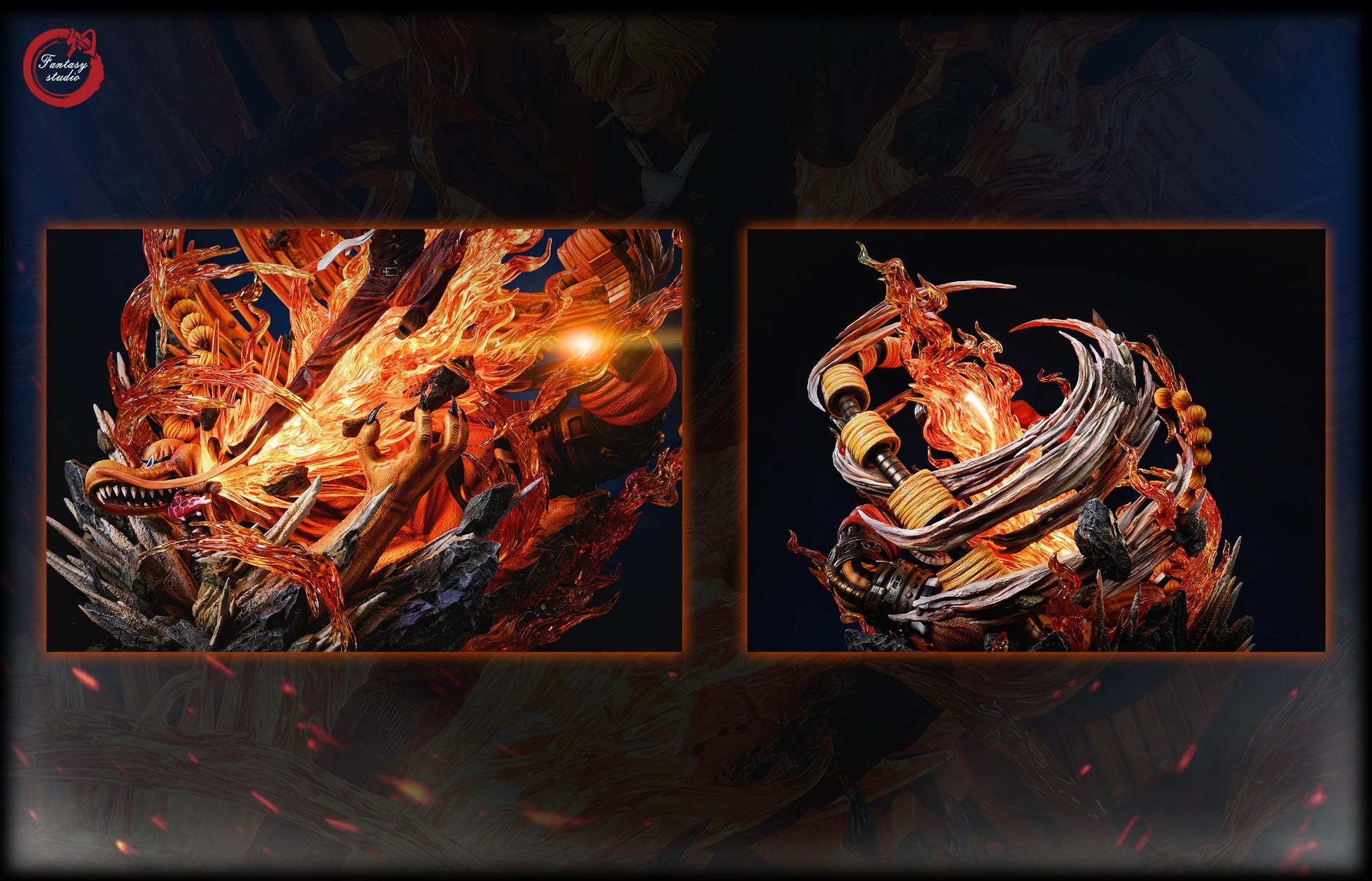 One Piece - Sanji vs Queen by Fantasy Studios – DaWeebStop