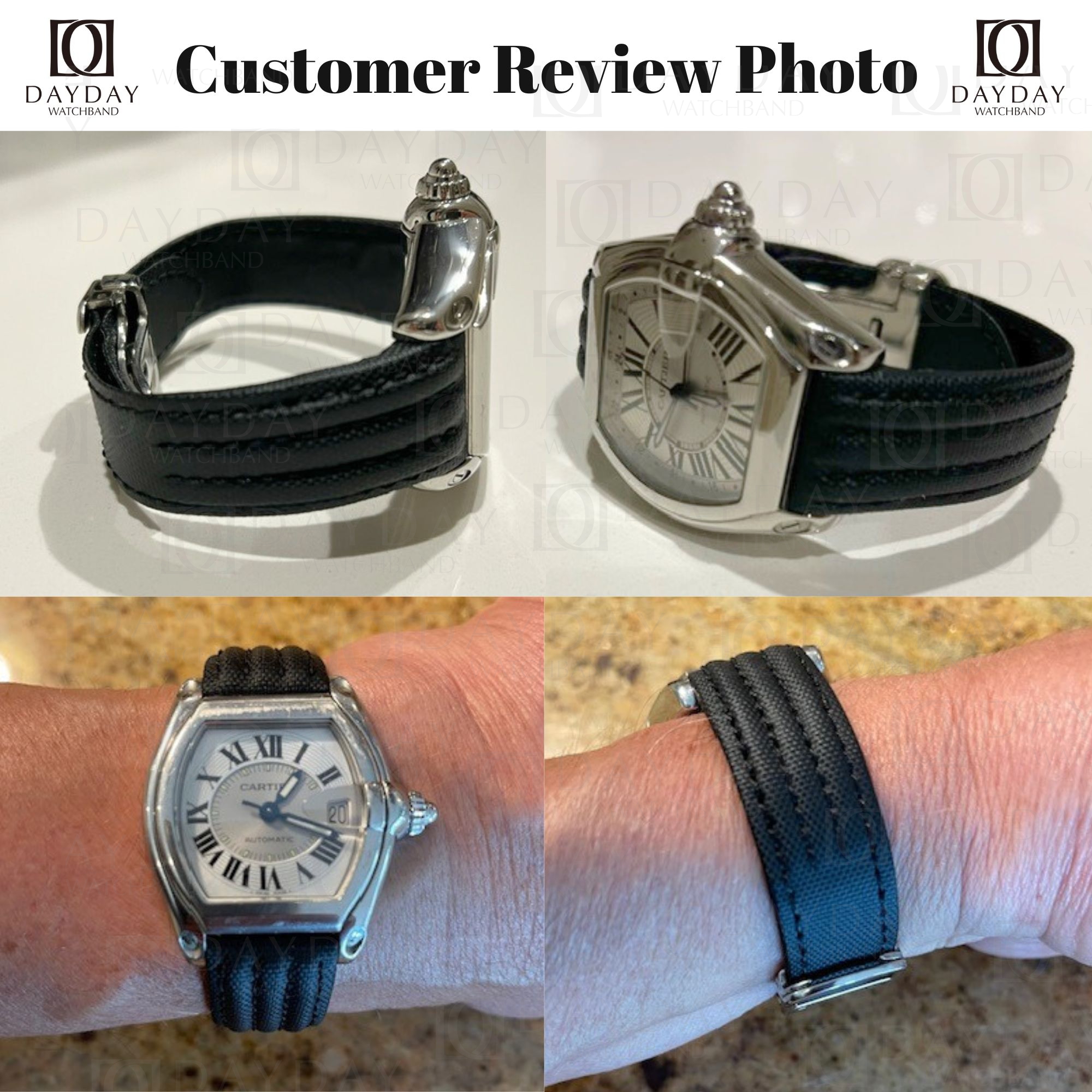 Nylon Watch Straps For Cartier Roadster | DAYDAYWATCHBAN