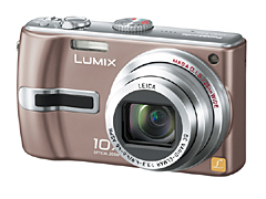 パナソニック、「LUMIX DMC-TZ3」に新色｢ブラウン｣を追加