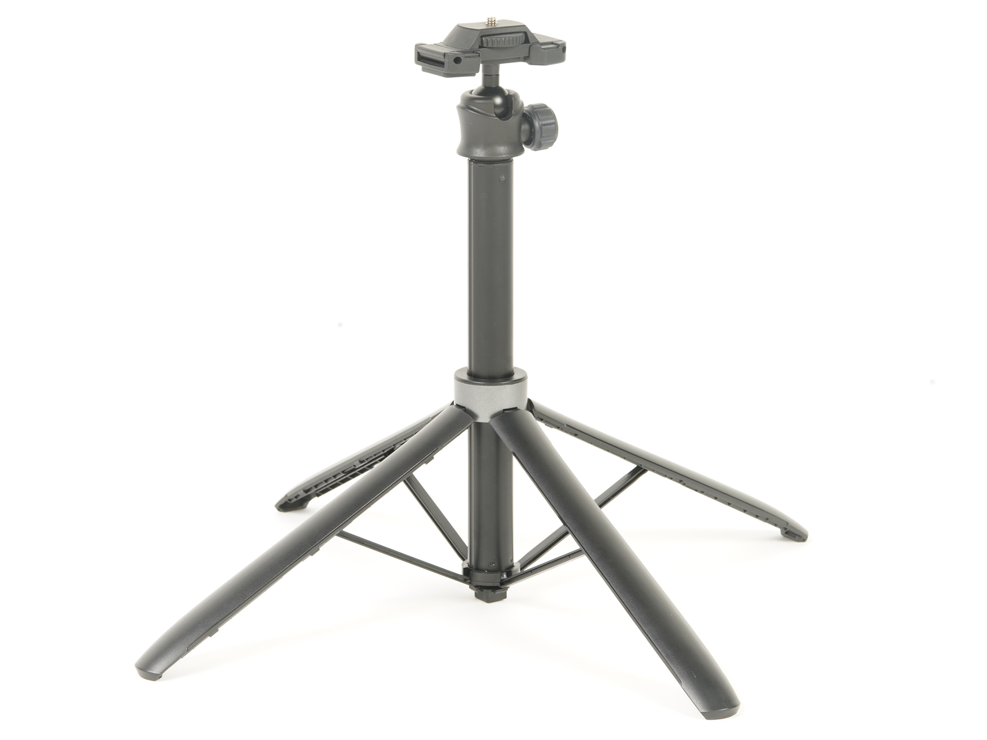 スマホホルダーを雲台に内蔵 スリック「四脚」スタンド - デジカメ Watch