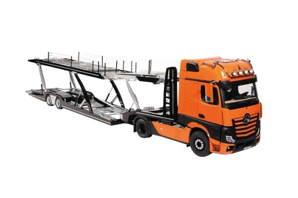 京商 ミニカー | NZG 1/18scale MERCEDES BENZ ACTROS Orange