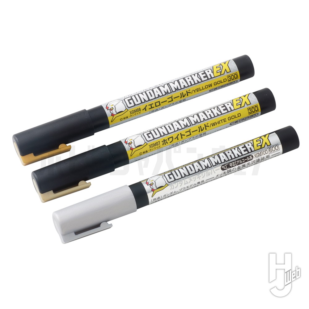 ガンダムマーカーEX メッキシルバー&EXゴールド2種セット – Hobby