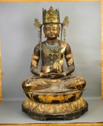 木造大日如来坐像金剛界胎蔵界 /とっとり文化財ナビ /とりネット /鳥取