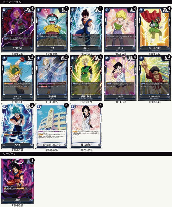 怒りの咆哮編】リーダーカード最強ランキング【ドラゴンボール