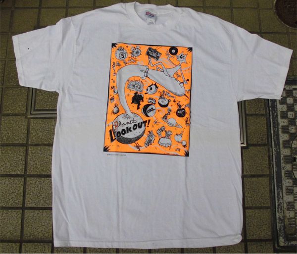 DEAD STOCK!! LOOKOUT RECORDS Tシャツ Planet | 45REVOLUTION