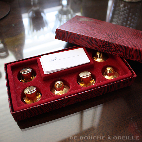 オールドバカラ アンティーク DE BOUCHE A OREILLE / porte-carte