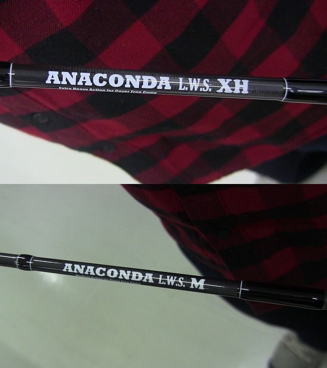 フィネス ANACONDA（アナコンダ）L.W.Sロッド2023年Newモデル
