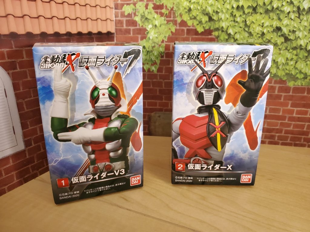 SHODO-X7 仮面ライダーV3＆仮面ライダーX開封レビュー - Digital Kaden