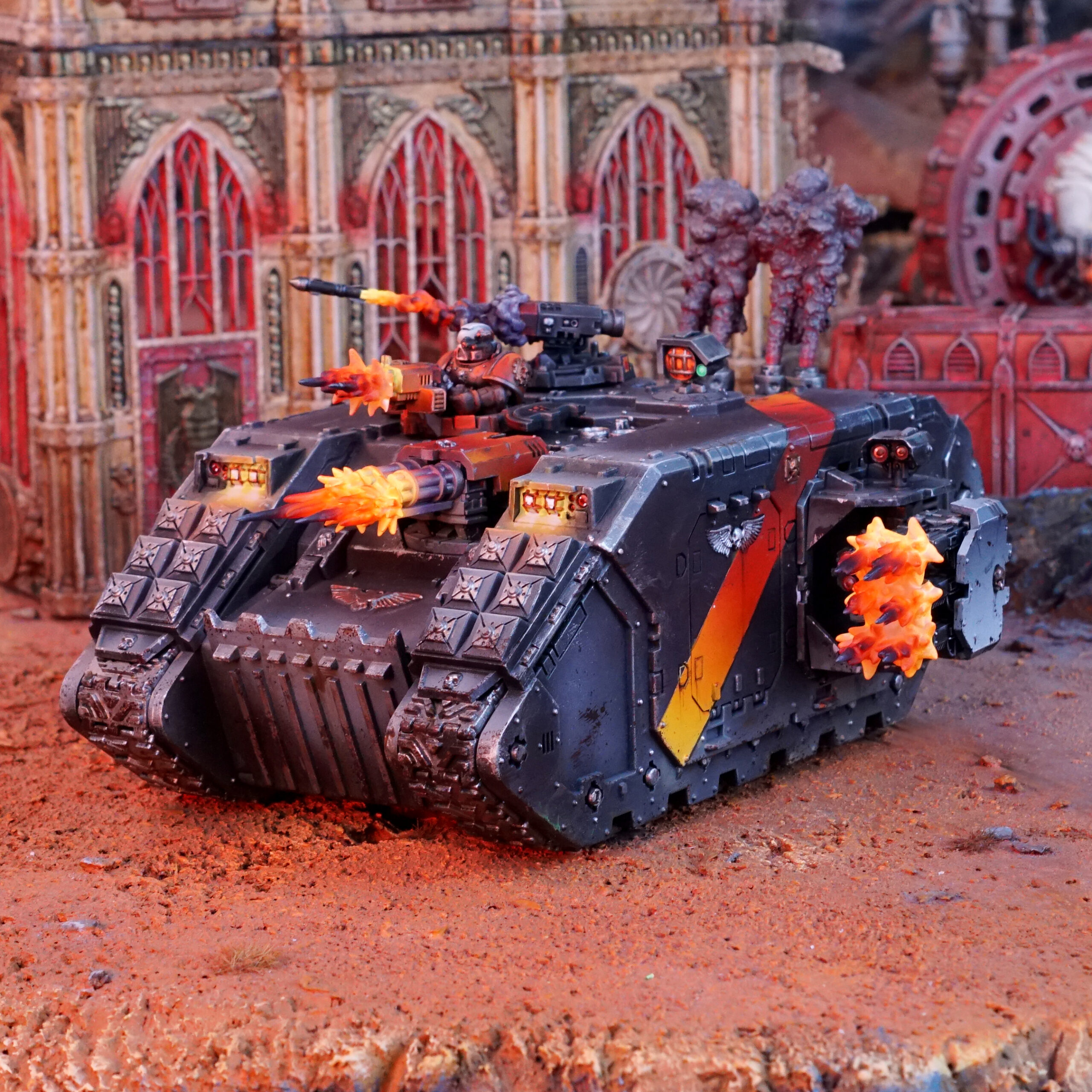 Marines - Land raider crusader and redeemer - Physical - Deadly