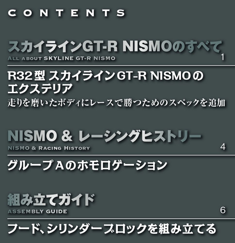 スカイラインGT-R NISMO [R32型] 第3号 | デアゴスティーニ公式