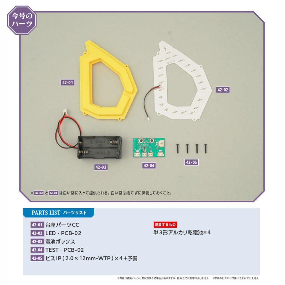 エヴァンゲリオン初号機をつくる 42号パーツセット | デアゴスティーニ公式