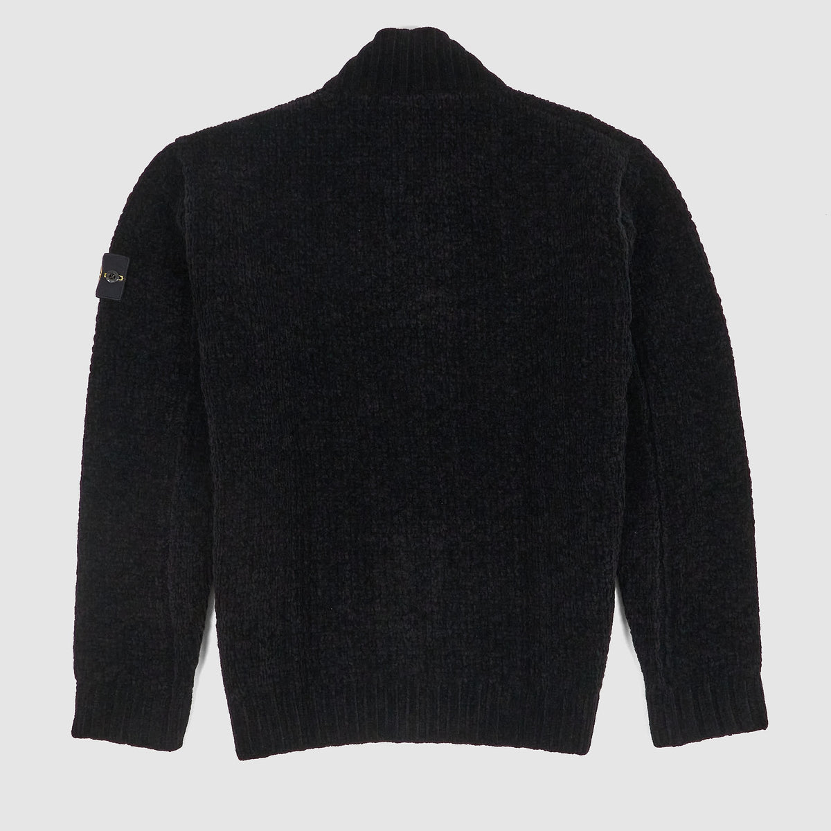 Stone Island Chenille Full Zip Knit Cardigan - DeeCee style