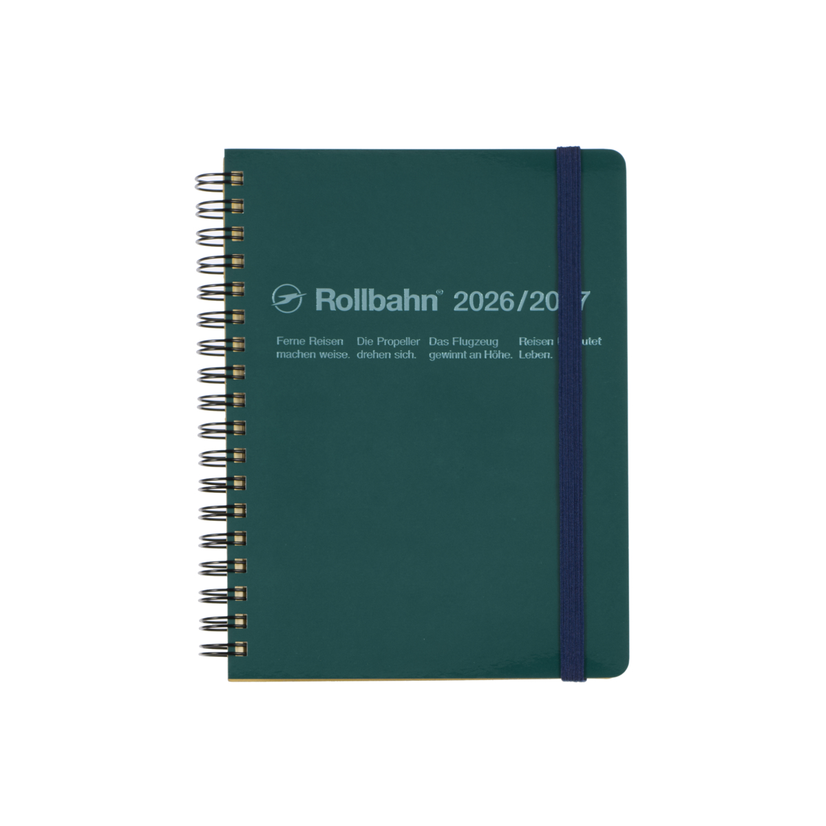 手帳 2026-2027／ロルバーン ダイアリー L ダークグリーン | 手帳専門