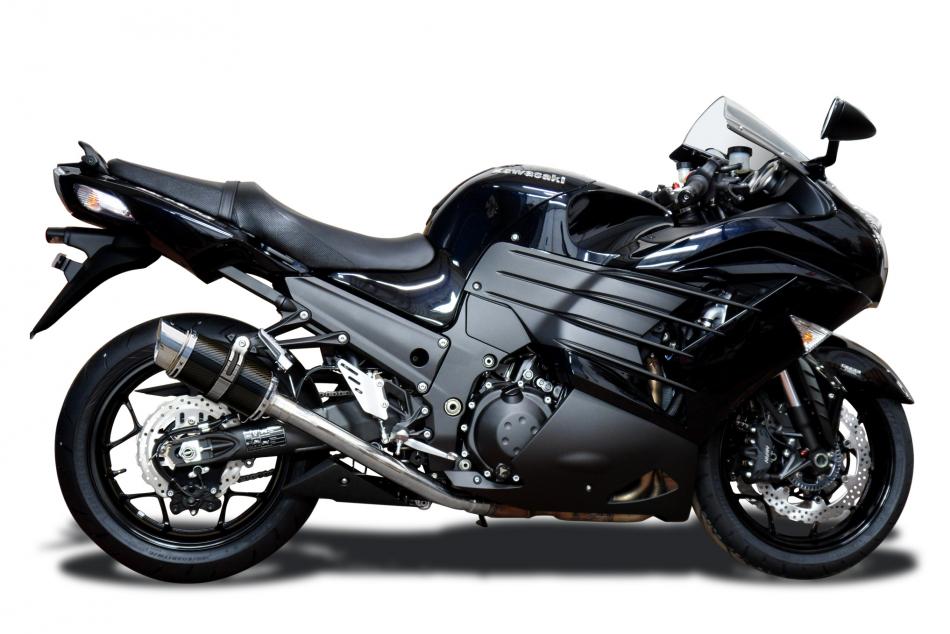 Kawasaki ZX-14R 2012-2023 Complete Exhaust 4-1 13.5″ X-Oval