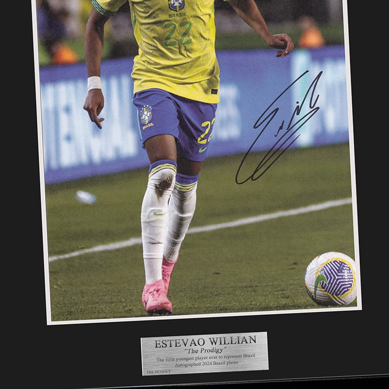 メモラビリア】エステバン直筆サイン入りブラジル代表2024フォト特製