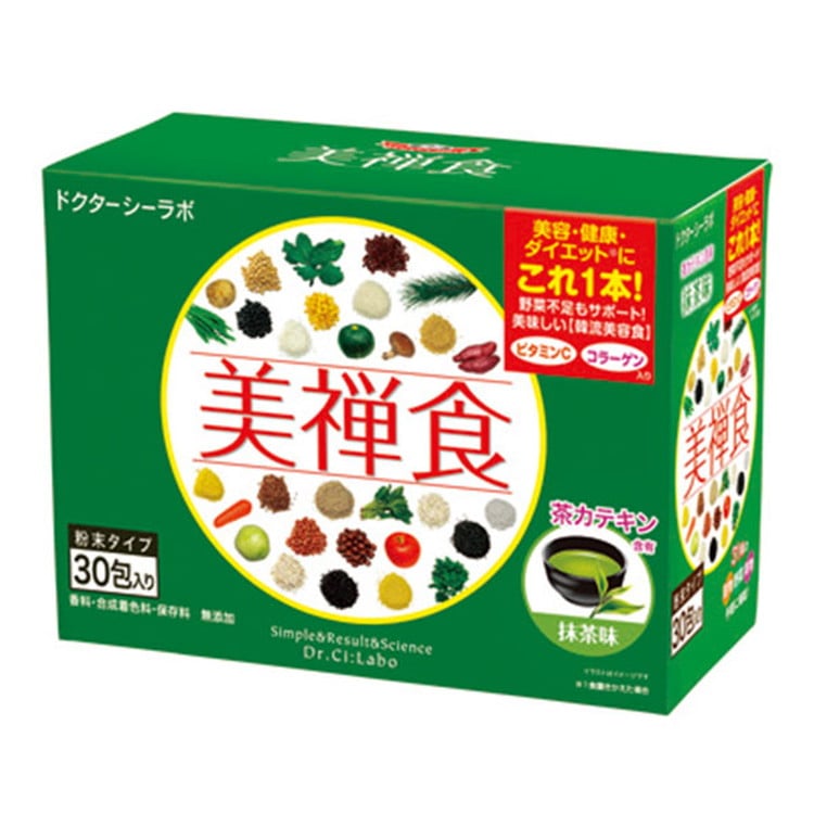 美禅食 抹茶味: ドクターシーラボ｜DEPACO 大丸・松坂屋 コスメストア