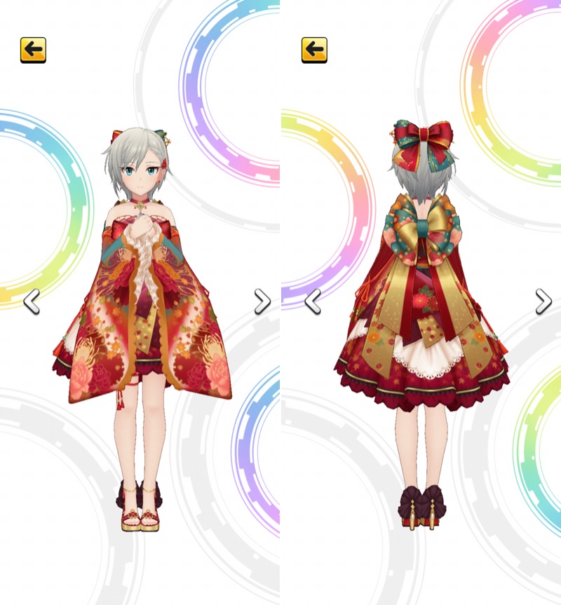 デレステ】温泉限定SSR［錦秋の心化粧］アナスタシア 特技・センター