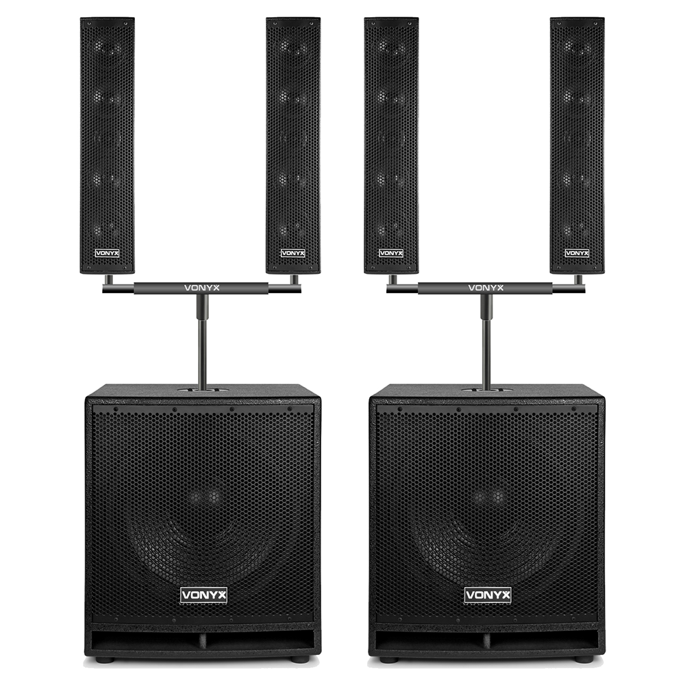 Vonyx VX880 Complete DJ Setup with CD Mixer & PartyBar12