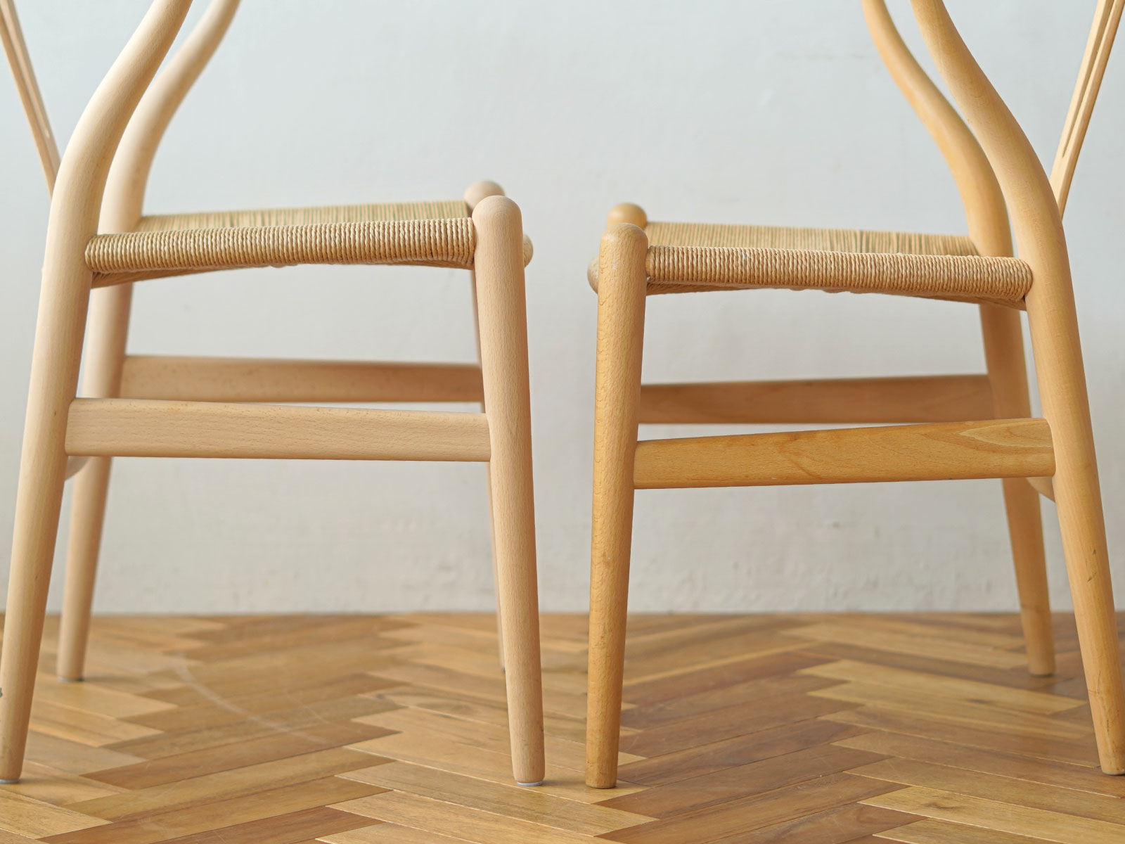 CH24（Yチェア） ビーチ/ソープフィニッシュ 座面高45cm CARL HANSEN