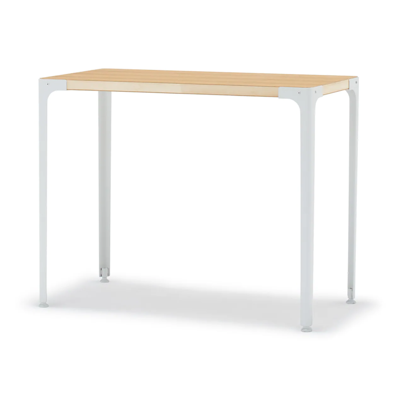 無印良品 MUJI スチール脚木製デスク オーク突板 中古品 nk01 無印良品