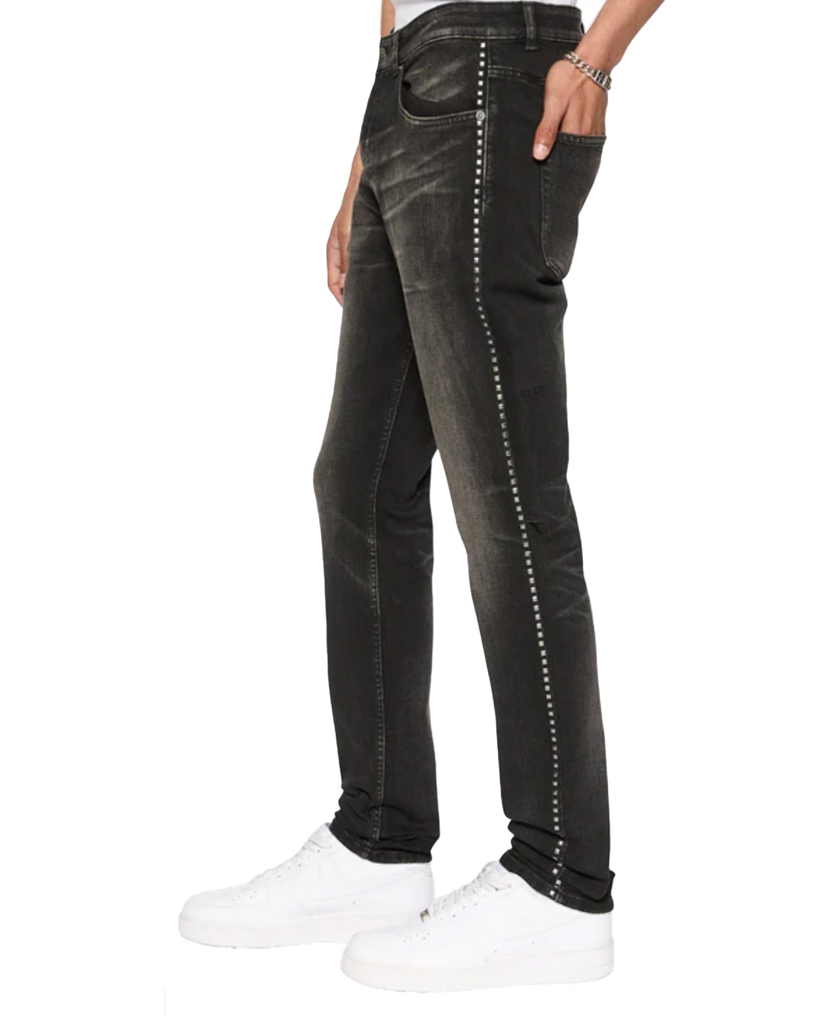 ksubi(スビ) WOVEN CHITCH TARR STUDDED / BLACK | Detail Application