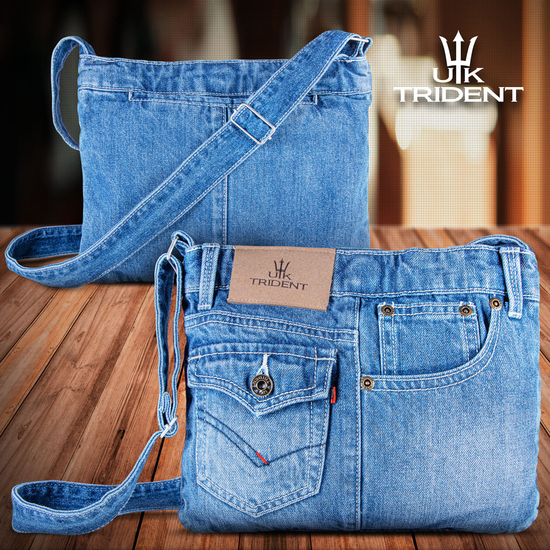 デニムサコッシュ - UK trident