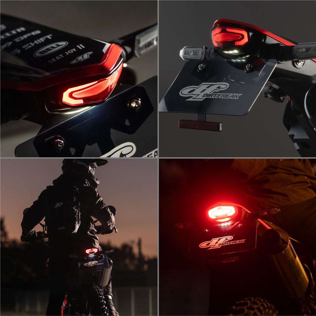 ZETA RACING LEDラインテールライト ユニバーサル| Dirtbikeplus