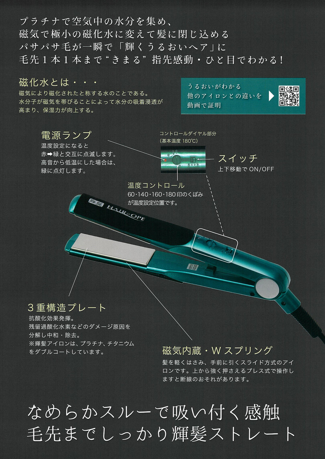 サニープレイス MGプラチナ輝髪アイロン レッド – DD