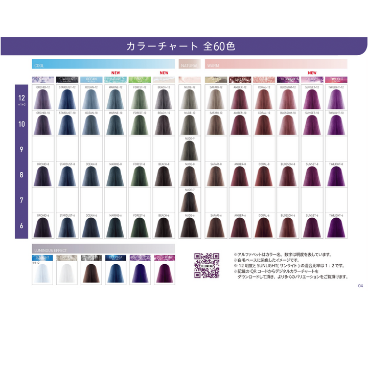 イルミナカラー サンセット 8 80g – DD