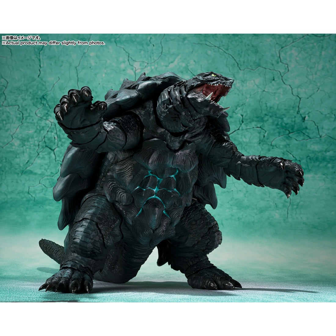Bandai S.H.MonsterArts Gamera Rebirth Gamera 2023 Figure black