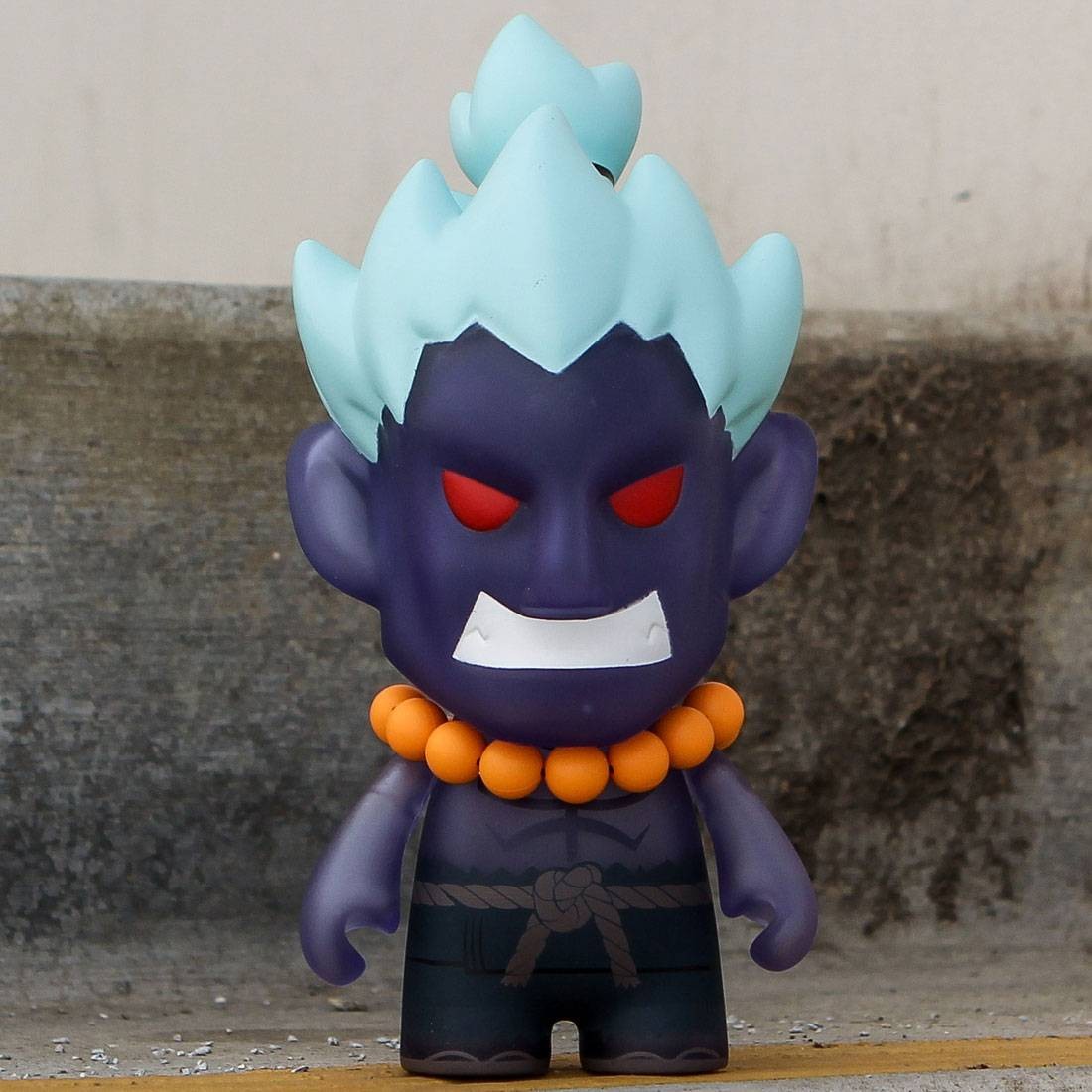 BAIT x Street Fighter x Kidrobot Oni Akuma 7 Inch Medium Figure