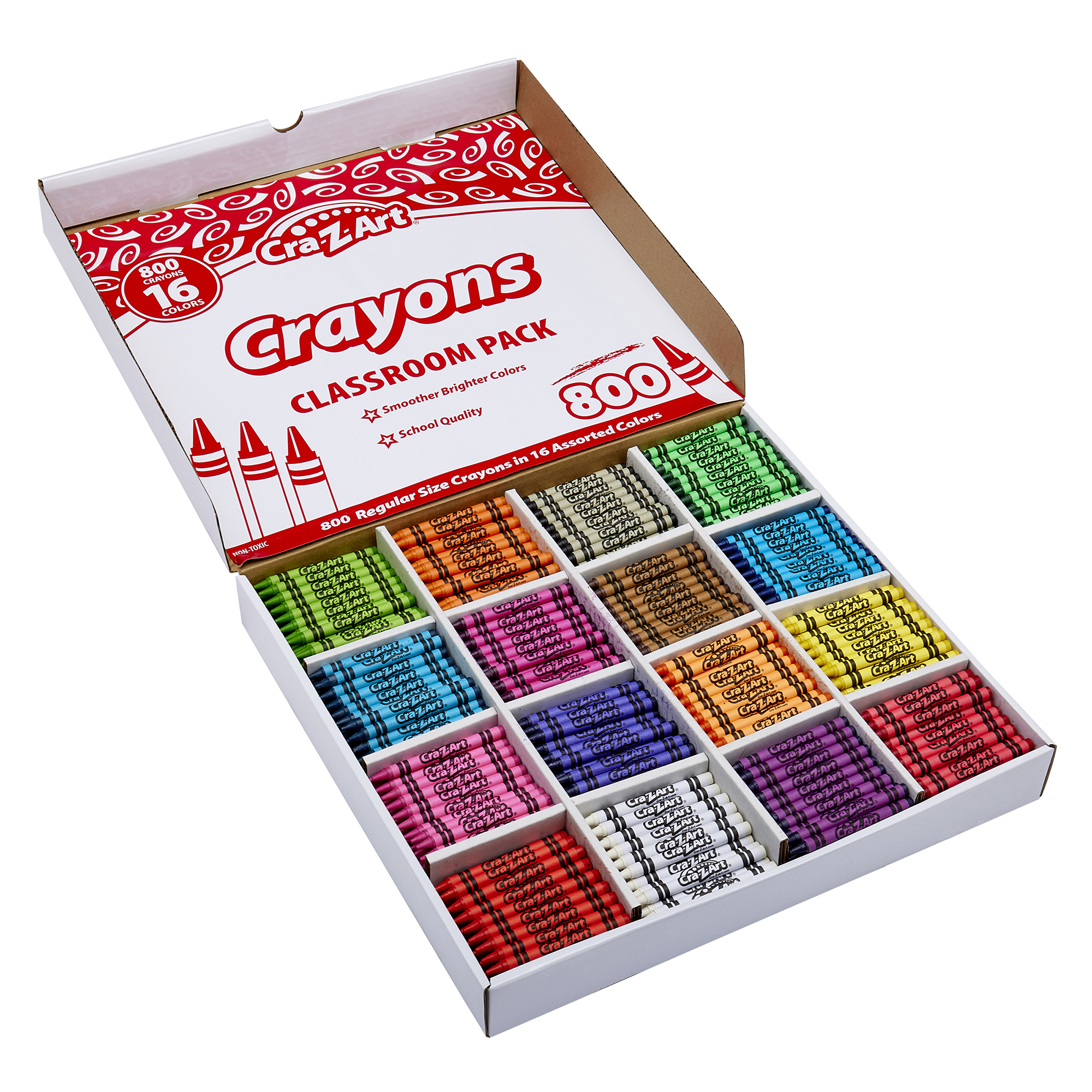 Cra-Z-Art Crayon 16 color 800 Count