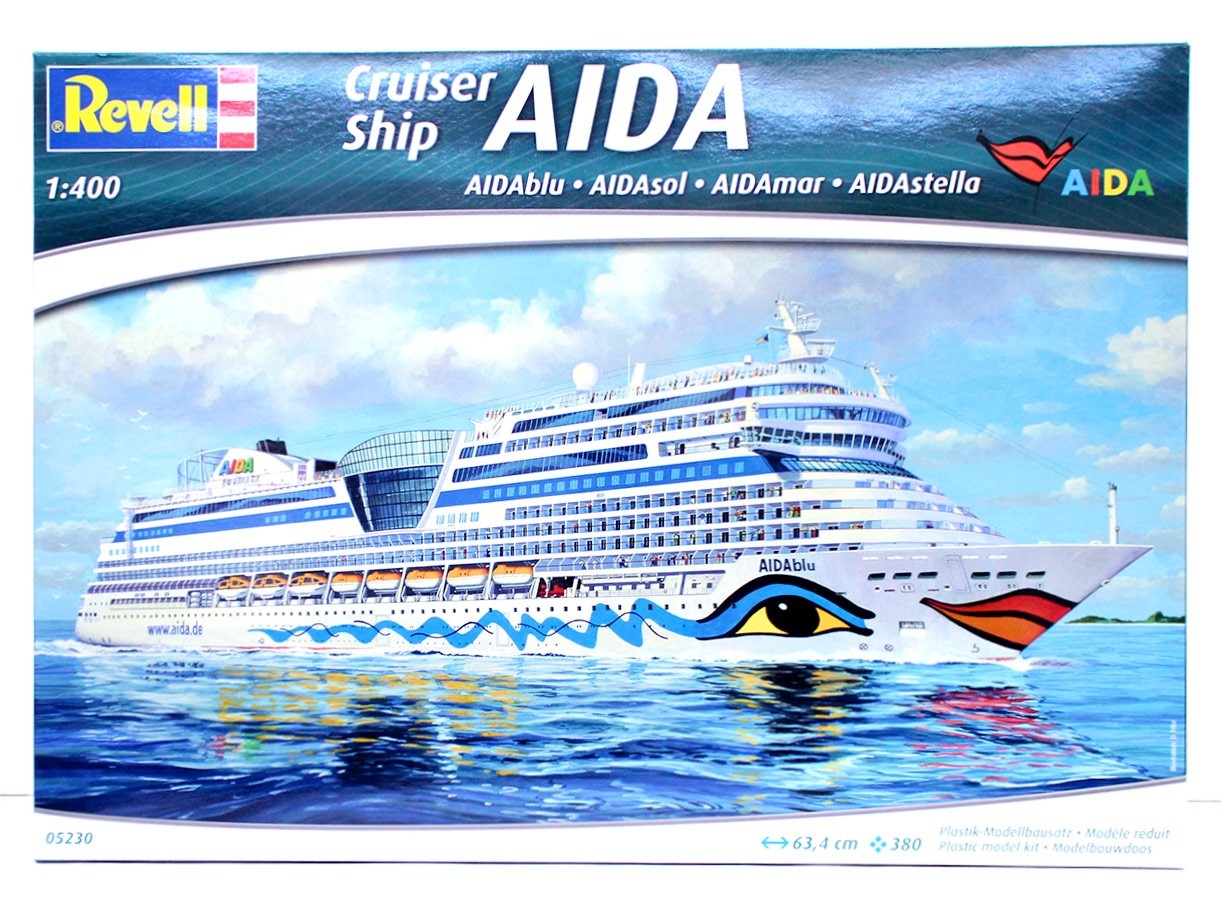 1/400 クルーズ客船 アイーダ - (株)ビーバーコーポレーション