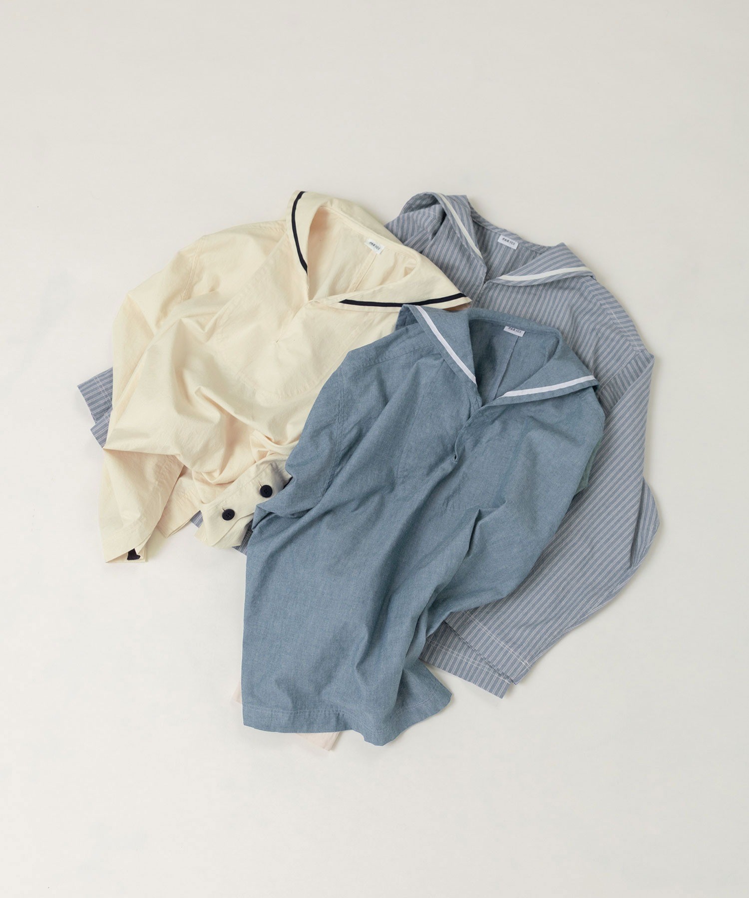 AMBIDEX Store ○○セルヴィッチシャンブレー/ストライプ セーラー