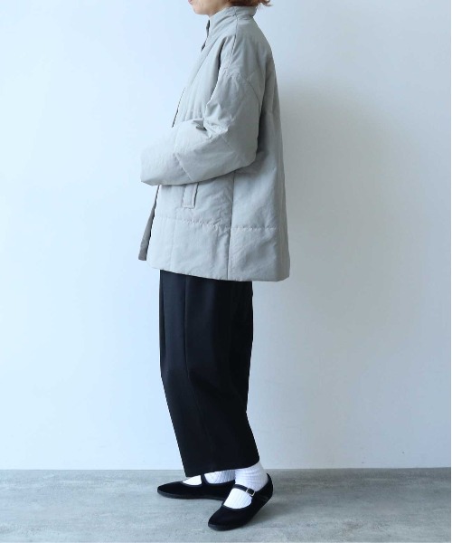 AMBIDEX Store ○エボダウン ボトルネック コート(F グレー): yuni
