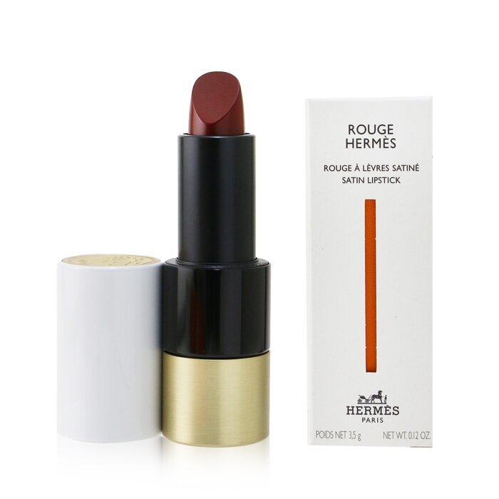 エルメス Rouge Hermes Satin Lipstick - # 85 Rouge H (Satine) 3.5g