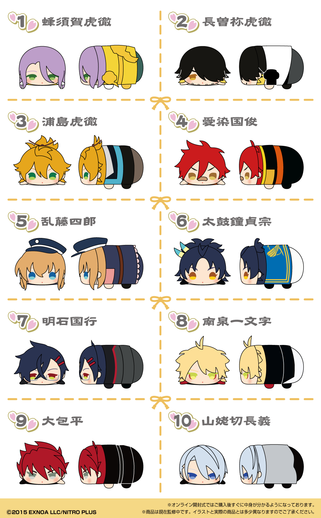 もちもちマスコットミニ 刀剣乱舞ONLINE vol.5 単品販売 | もちもち