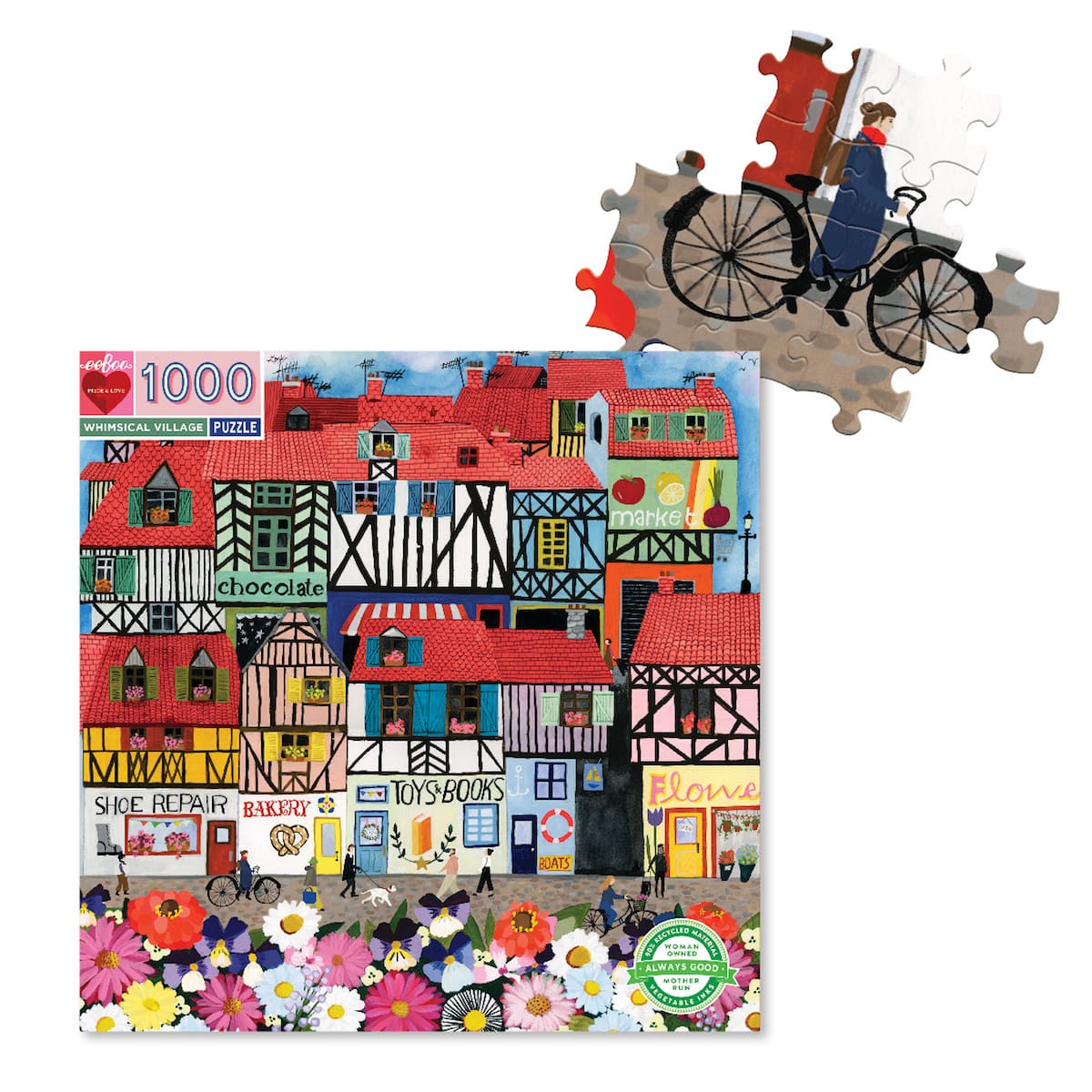 1000ピースパズル アルザスの街並み: ｜教育・保育関係者向けサイト