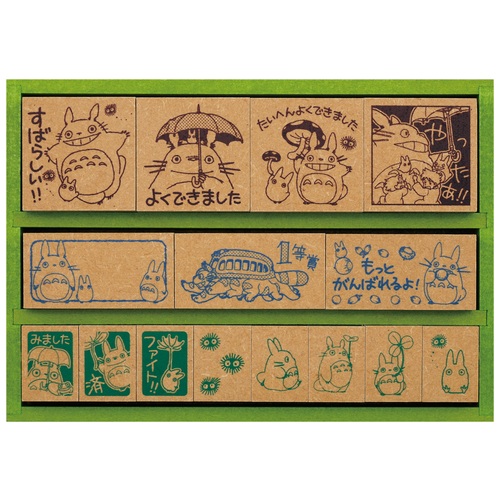 スマートスクール / 木製ごほうびスタンプDX トトロ SG-135