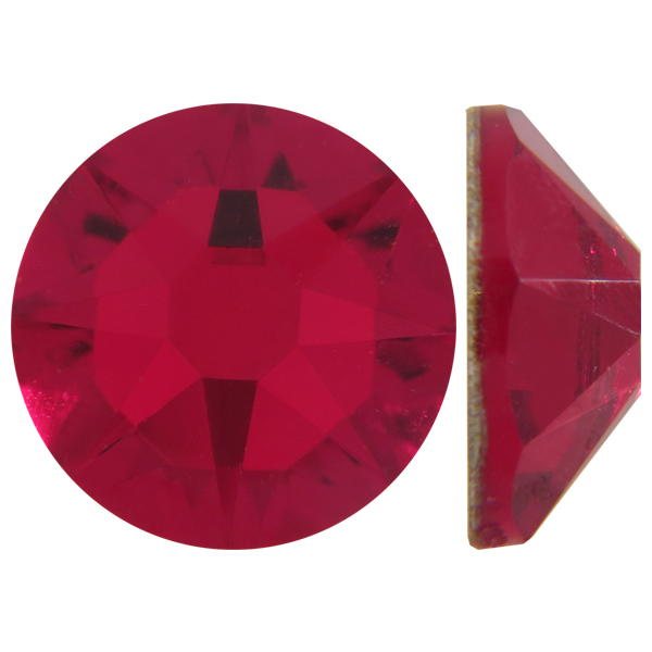 Swarovski 2088 XIRIUS Rose Flat Back Siam SS30 | Dreamtime Creations