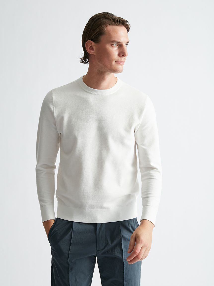 LUME クルーネック(ニット)｜トップス｜AOURE（アウール）の通販サイト