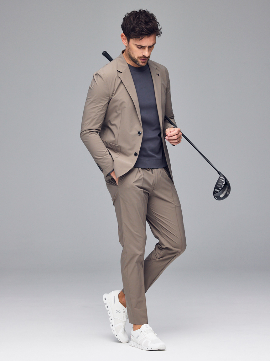 ポリエステルストレッチ SETUP JACKET(ジャケット)｜アウター｜AOURE